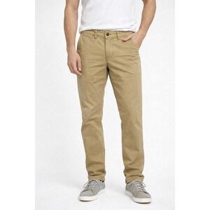 American Eagle Ne(x)t Level Flex Mens Khaki Chino Pants 26x28 Tan Stretch Slim